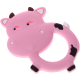 Mucca per dentizione : rosa