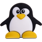 Beißanhänger Pinguin
