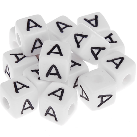 580 Dadi in plastica con lettera A (0,5 Kg)