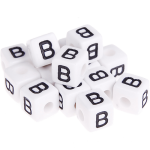 580 Dadi in plastica con lettera B (0,5 Kg)
