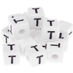 580 Dadi in plastica con lettera T (0,5 Kg)