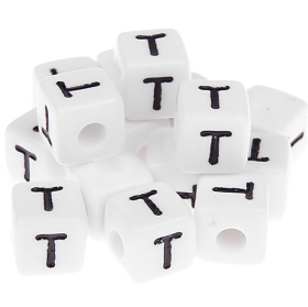 580 Dadi in plastica con lettera T (0,5 Kg)