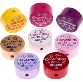 Perlina con motivo “Consentida de la abuela”