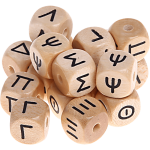 Dadi con lettere ad incavo 10 mm