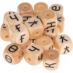 Dadi con lettere ad incavo 10 mm