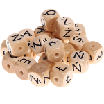 Dadi con lettere ad incavo 10 mm
