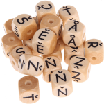 Dadi con lettere ad incavo 10 mm