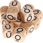 Dadi con lettere ad incavo 10 mm