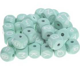 Dadi menta con lettere ad incavo 10 mm