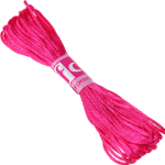 Cordoncino satinato fucsia Kumihimo – 1 m