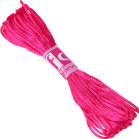 Cordoncino satinato fucsia Kumihimo – 1 m