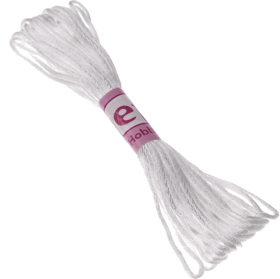 Cordoncino satinato bianco Kumihimo – 1 m
