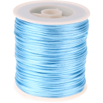 Cordoncino satinato azzurro Kumihimo – 50 m