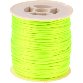 Cordoncino satinato verde chiaro Kumihimo – 50 m