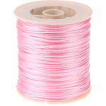 Cordoncino satinato rosa Kumihimo – 50 m