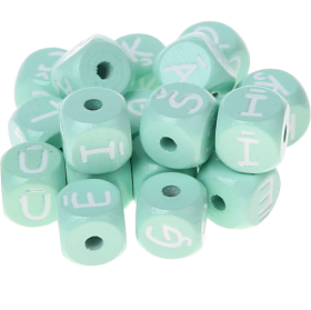 Dadi menta con lettere ad incavo 10 mm - Lettone