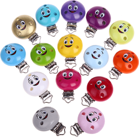 Clip con motivo “Smiley”