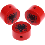 Perlina con motivo “Albania”