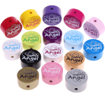 Perlina con motivo "daddy's angel"