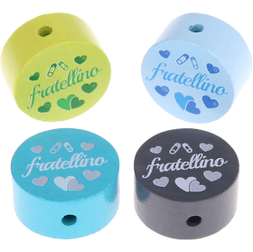 Perlina con motivo “fratellino”