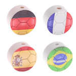 Perlina con motivo “Pallone da calcio”