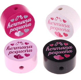 Perlina con motivo “hermana pequeña”