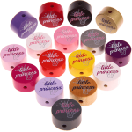 Perlina con motivo "little princess"