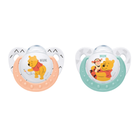 NUK Disney Winnie Silikon-Schnuller Girl