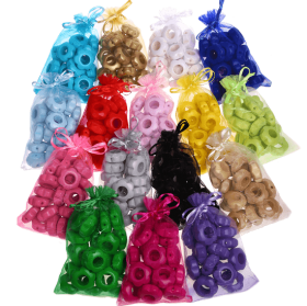 Sacchettini in organza assortiti 18cm x 13cm