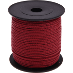 Cordoncino in poliestere rosso scuro – 5 m