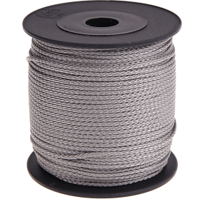 Cordoncino in poliestere grigio – 5 m