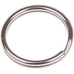 10 anelli portachiavi 20 mm