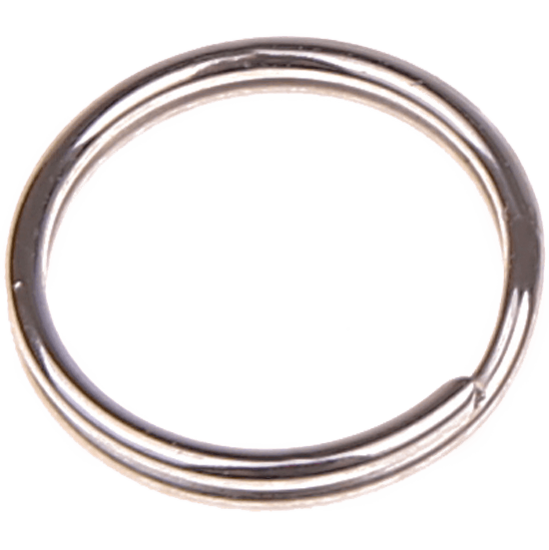 10 anelli portachiavi 20 mm