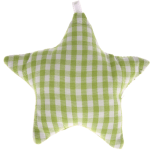 Stellina in tessuto a scacchi – Verde chiaro