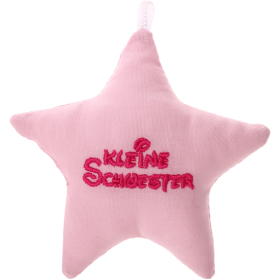 Stellina in tessuto - Rosa - „Kleine Schwester“