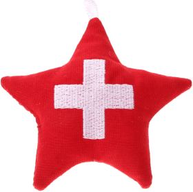 Stellina in tessuto Svizzera