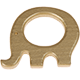 Elefante per dentizione : oro