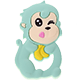 Beißanhänger Affe : mint