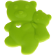 orso per dentizione : verde giallo
