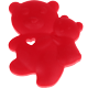 orso per dentizione : rosso
