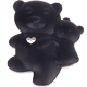 orso per dentizione : nero