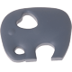 Elefantino per dentizione : grigio