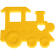 Locomotiva per dentizione : giallo