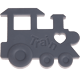 Locomotiva per dentizione : grigio