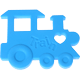 Locomotiva per dentizione : azzurra