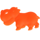 Ippopotamo per dentizione : arancione