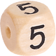 Dadi con lettere ad incavo 10 mm : 5