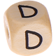 Dadi con lettere ad incavo 10 mm : D