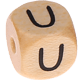Dadi con lettere ad incavo 10 mm : U