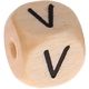 Dadi con lettere ad incavo 10 mm : V